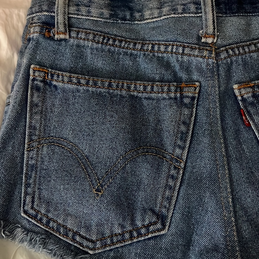 Vintage/redone Levi shorts